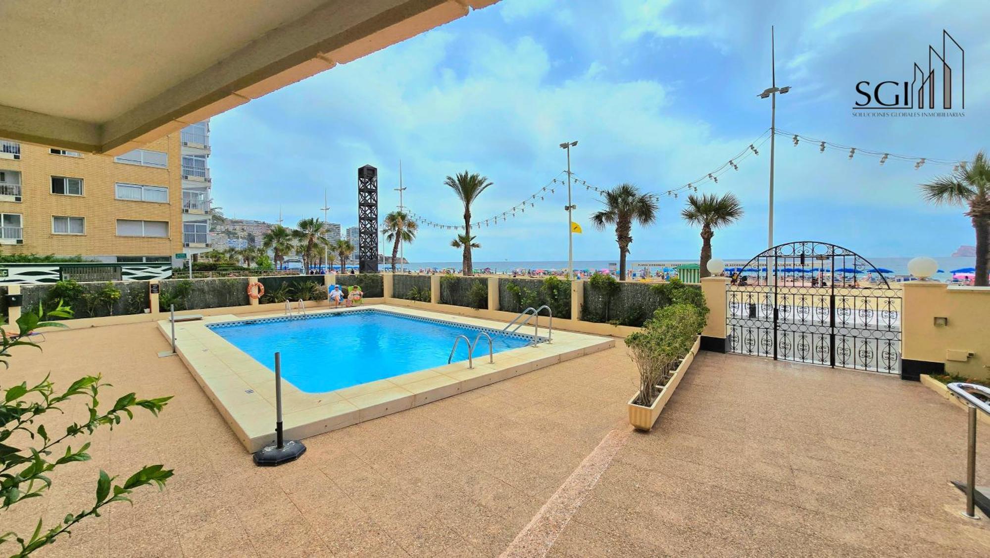 Apartament Primera Linea De Playa- First Line Benidorm